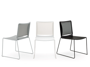 S’MESH PLASTIC - Chair by Diemmebi
