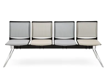 S’MESH SOFT - Freestanding beam seating by Diemmebi