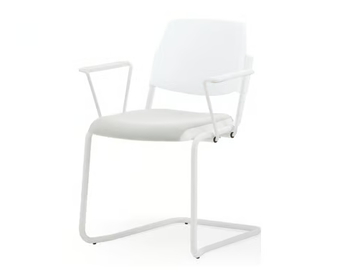 VOLÉE EASY SOFT - Upholstered chair with armrests by Diemmebi