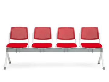 VOLÉE NET SOFT - Freestanding fabric beam seating by Diemmebi