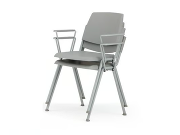VOLÉE - Polypropylene chair with armrests by Diemmebi