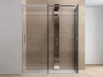 OOPS PS2F - Rectangular crystal shower cabin by DISENIA