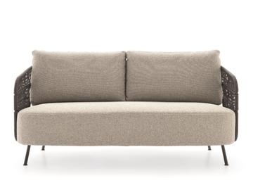 356 - 2 seater fabric garden sofa by Ditre Italia