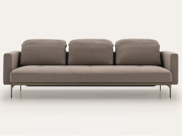 ADA - 3 seater fabric sofa by Ditre Italia