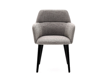 ARCHIE - Fabric chair with armrests by Ditre Italia
