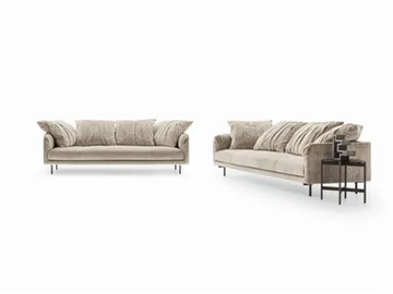 AVENUE LUXURY - 3 seater fabric sofa by Ditre Italia