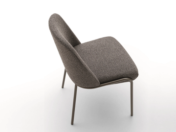 CENTRAL PARK - Fabric chair by Ditre Italia