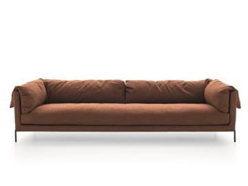DROP - Sectional fabric sofa with removable cover by Ditre Italia