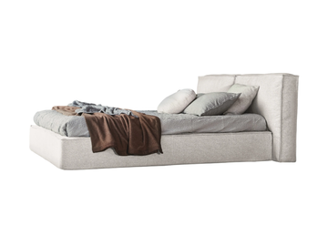 FLANN 2.0 - Fabric bed with upholstered headboard by Ditre Italia