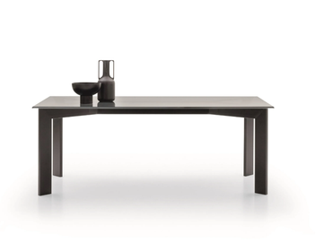 FRAME - Rectangular glass table by Ditre Italia