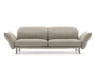 ON LINE - 3 seater leather sofa by Ditre Italia