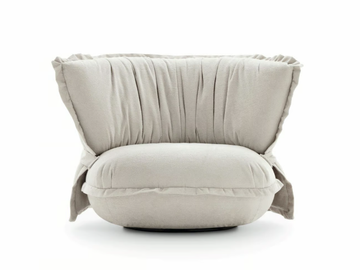 PUPET - Upholstered fabric armchair by Ditre Italia