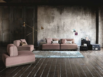 SANDERS - Modular fabric sofa by Ditre Italia