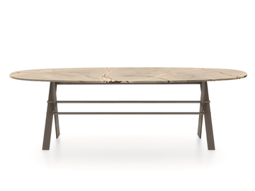 XCS - Oval dining table by Ditre Italia