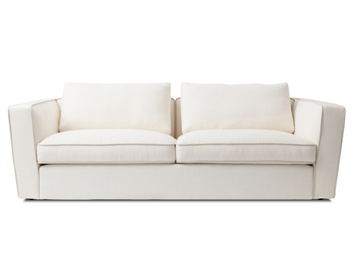 ALEXANDER - 2 seater fabric sofa by DOM Edizioni