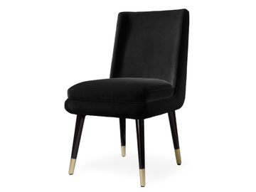 DIANA - Upholstered fabric chair by DOM Edizioni