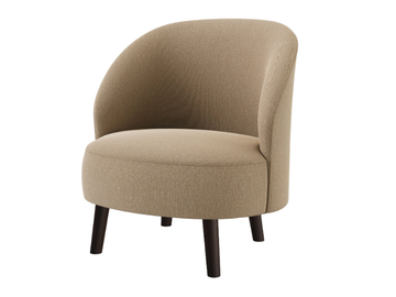 BAYRON - Fabric easy chair by DÔME DECO