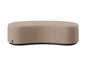 CURVE - Fabric pouf by DÔME DECO