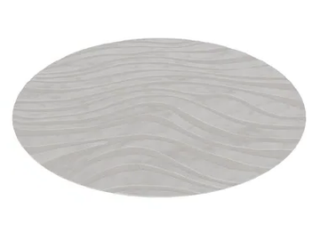 KENAI - Round handmade cotton rug by DÔME DECO
