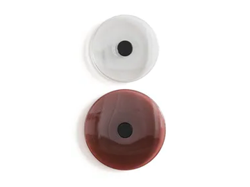 LANAO - Wall-mounted glass coat rack by DÔME DECO