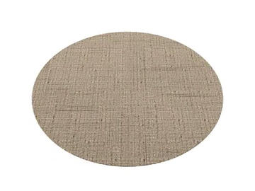 VOLGA - Solid-color jute rug by DÔME DECO