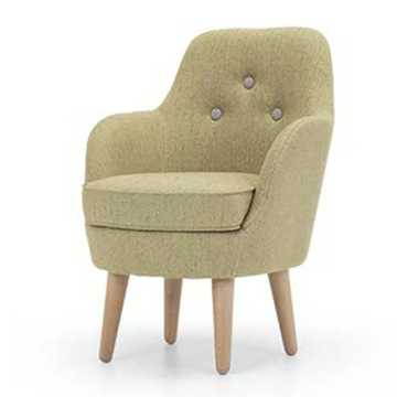 CORNELL SMALL - Upholstered fabric armchair by Domingo Salotti