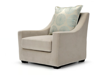 ST53 - Upholstered leather armchair by Domingo Salotti