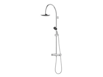 TARA 34459892 - Wall-mounted shower panel with hand shower by Dornbracht