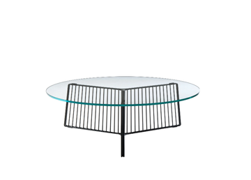 ANAPO - Tempered glass coffee table by Driade