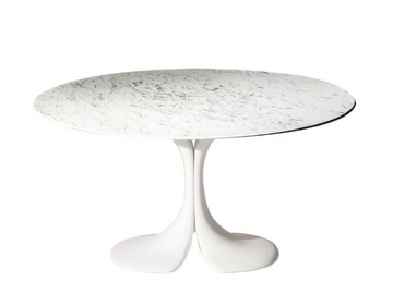 DIDYMOS - Round dining table by Driade