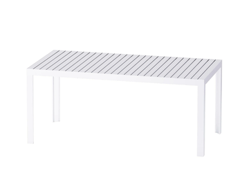 KALIMBA - Rectangular powder coated aluminium garden table by Driade