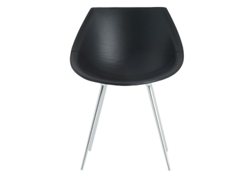 LAGÒ - Tanned leather chair by Driade