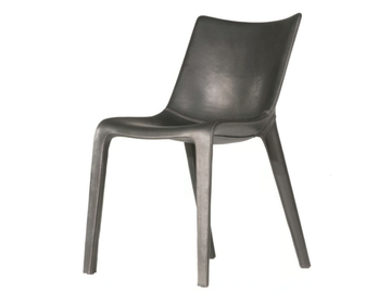 LOU EAT - Leather chair by Driade
