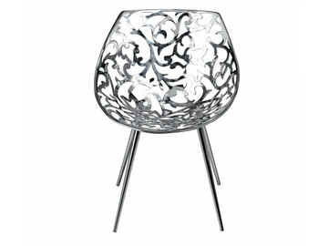 MISS LACY - Stainless steel chair by Driade