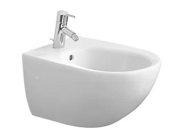 ARCHITEC - Wall-hung ceramic bidet by Duravit