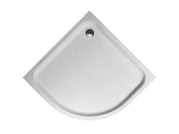 D-CODE - Corner acrylic shower tray by Duravit