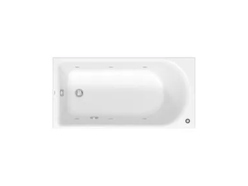 D-NEO - Built-in hydromassage acrylic bathtub by Duravit
