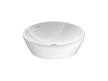 D-NEO - Countertop round ceramic washbasin by Duravit