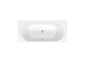 D-NEO - Oval built-in acrylic bathtub by Duravit