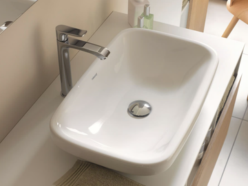 DURASTYLE - Countertop ceramic washbasin by Duravit