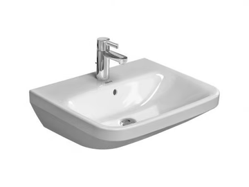 DURASTYLE - Pedestal ceramic washbasin by Duravit