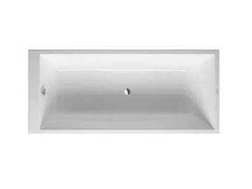 DURASTYLE - Rectangular acrylic bathtub by Duravit