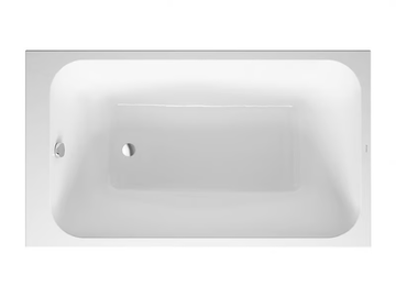 DURASTYLE - Rectangular acrylic bathtub by Duravit