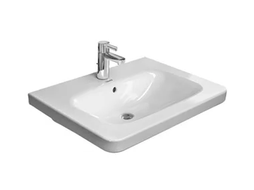 DURASTYLE - Rectangular ceramic washbasin by Duravit