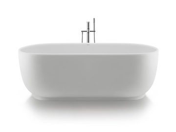 LUV - Freestanding oval bathtub by Duravit