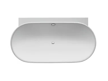 LUV - Oval bathtub by Duravit