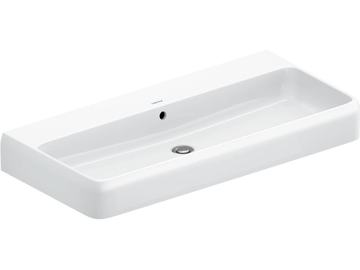 QATEGO - Ceramic washbasin with overflow by Duravit