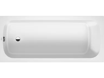 QATEGO - Rectangular built-in acrylic bathtub by Duravit