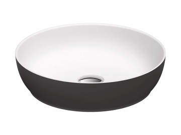 SIVIDA - Round countertop composite material washbasin by Duravit