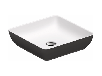 SIVIDA - Square countertop composite material washbasin by Duravit